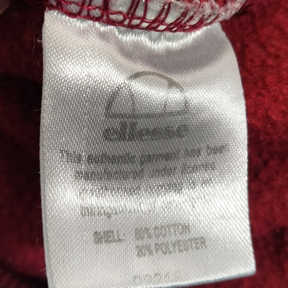 Ellesse Red Logo Hoodie SHS02216 Pullover Unisex Medium Streetwear - Picture 9 of 11